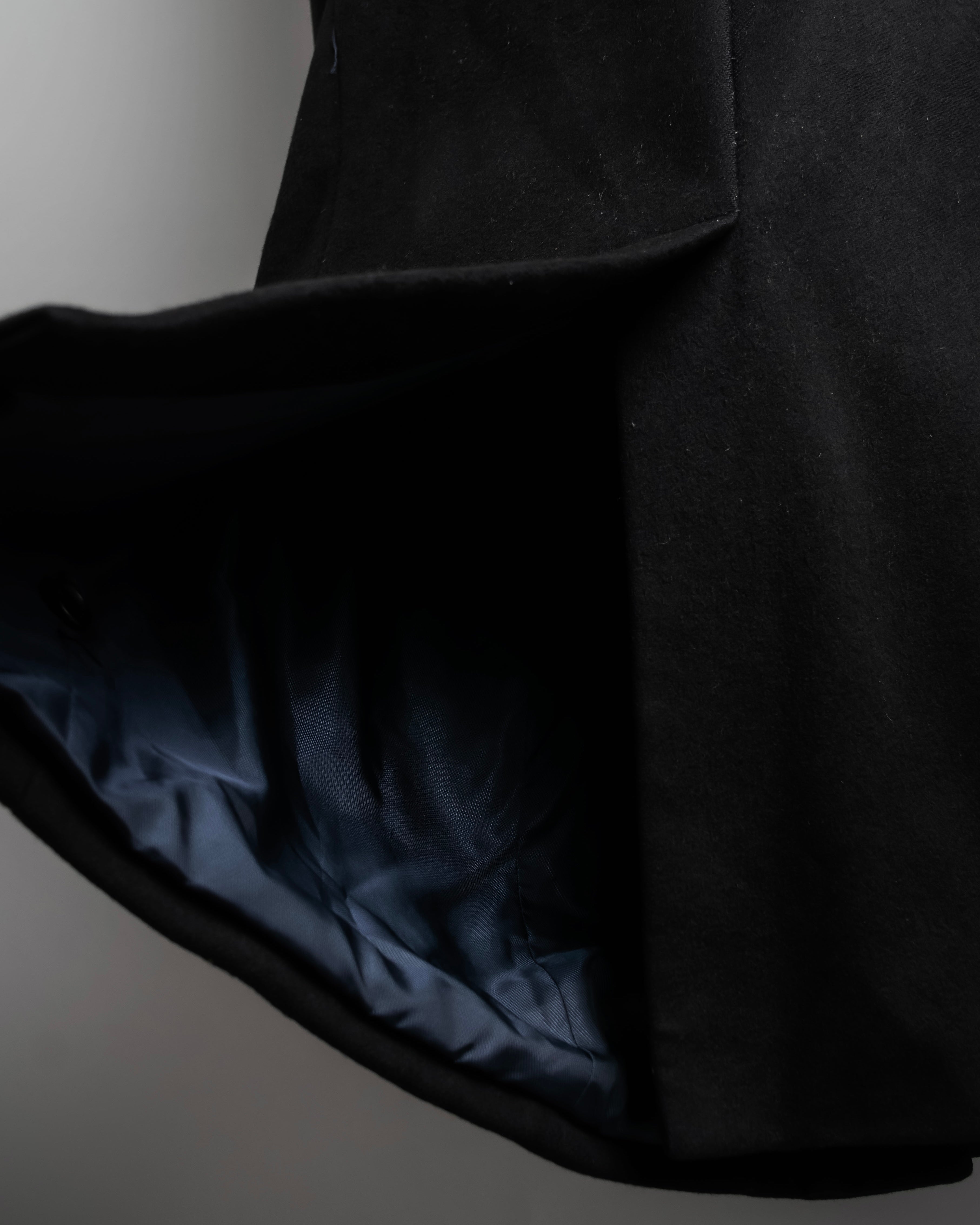 "ARMANI EXCHANGE" Sloth latch design stand color mid-length coat