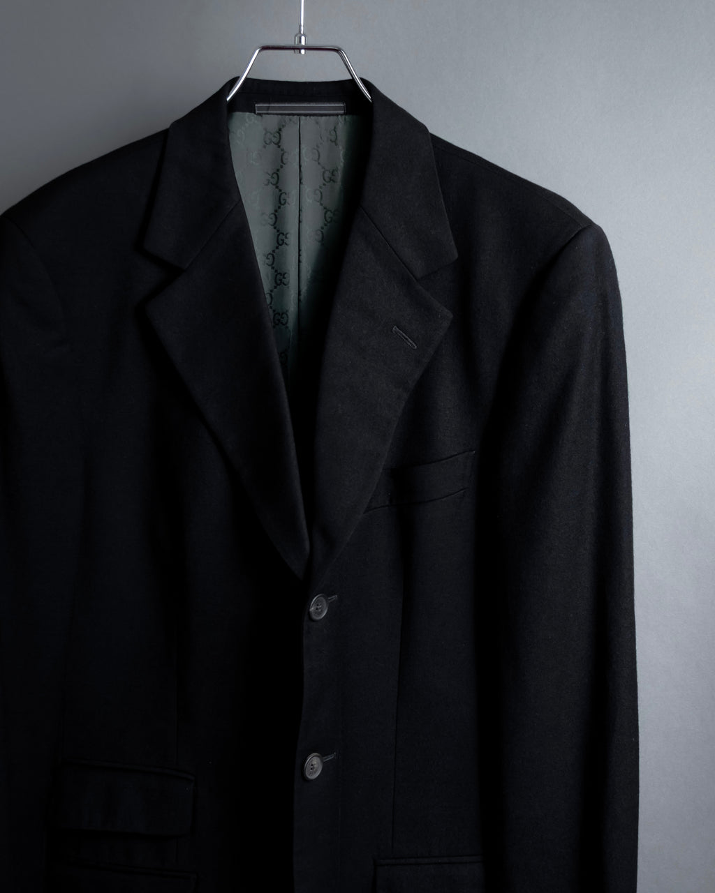 "GUCCI" 90's Tom Ford period classical tailored jacket