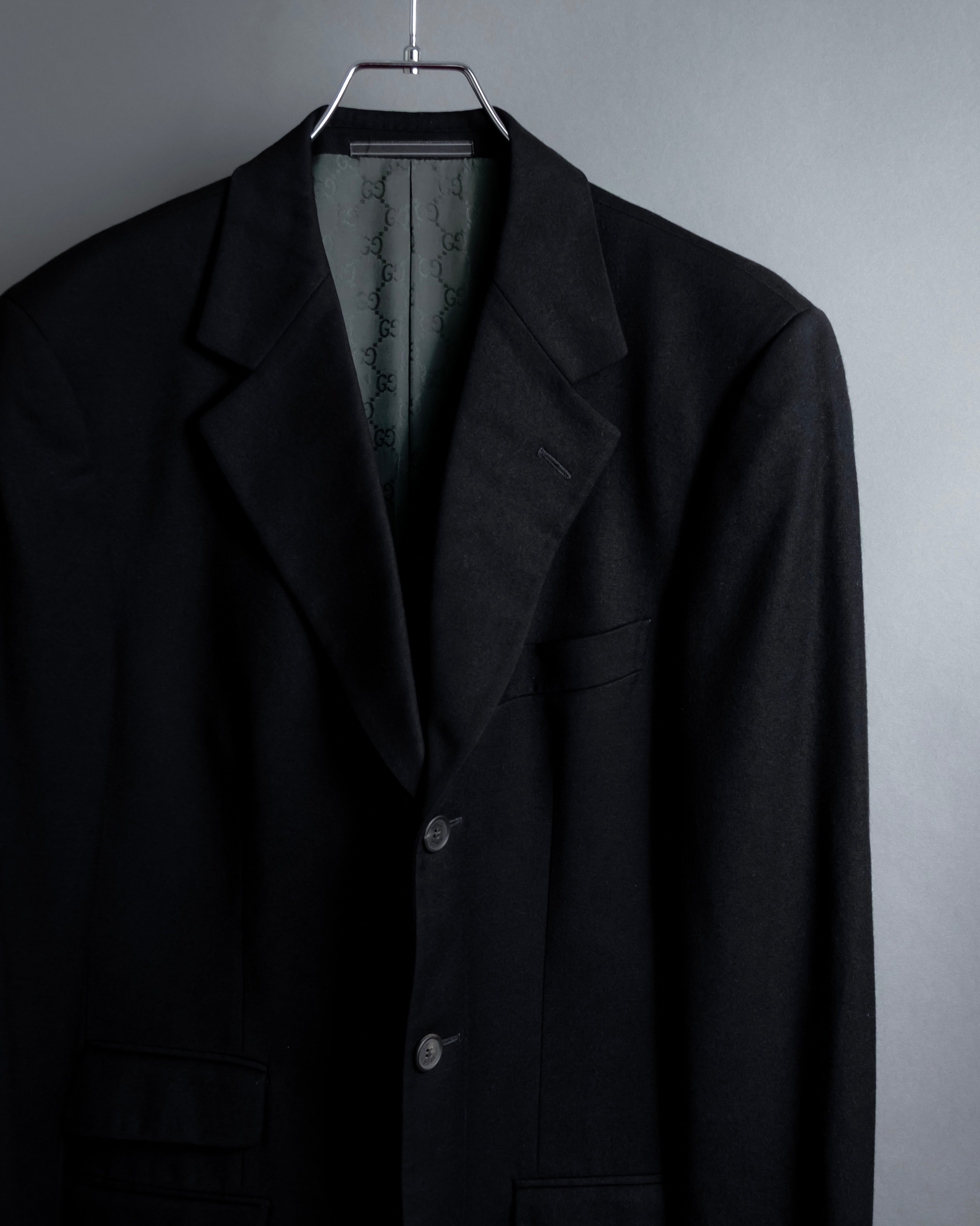 "GUCCI" 90's Tom Ford period classical tailored jacket