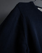 "HERMES" 80's-90's Minimalist design cotton knit