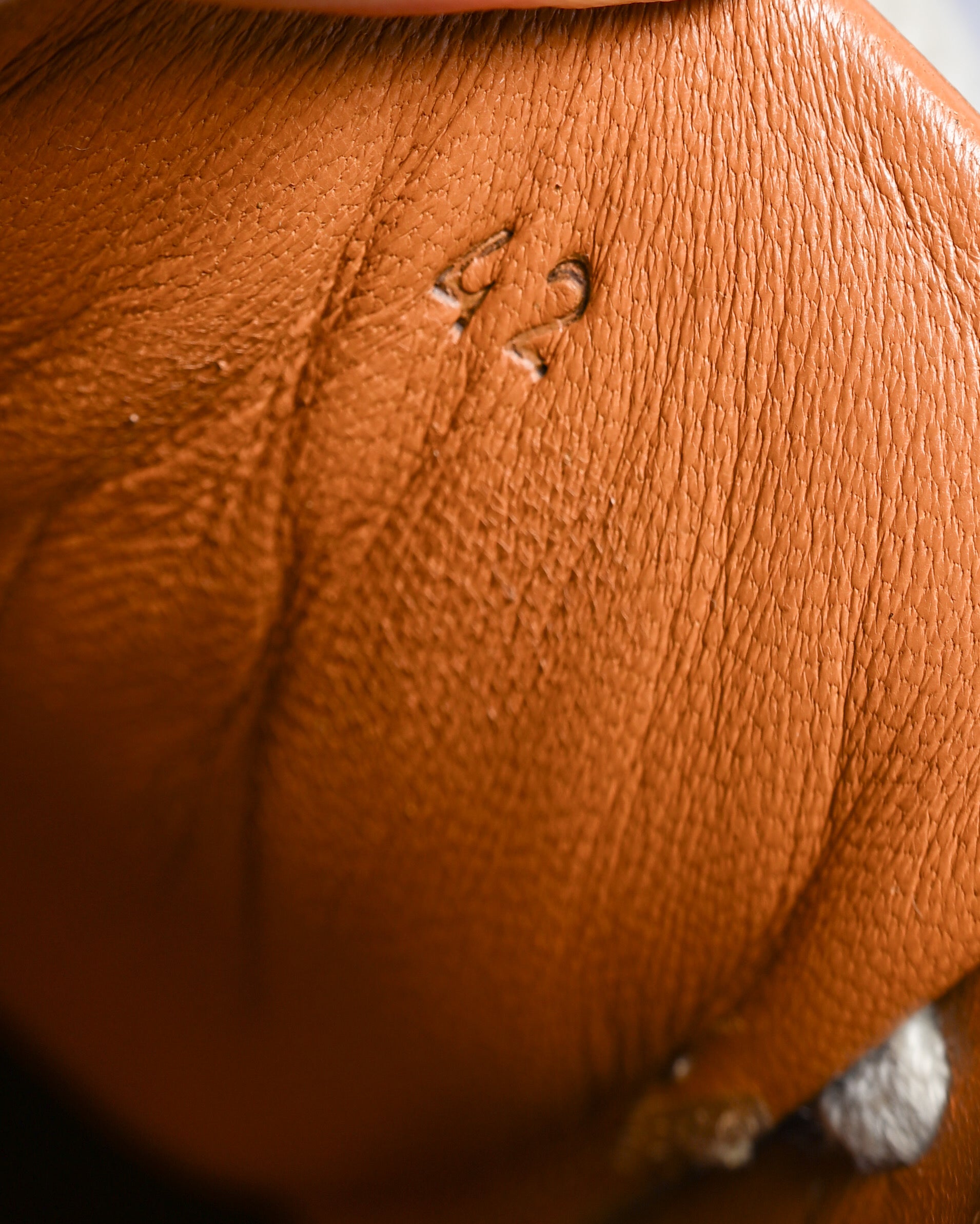 HERMES/ “Quick” H-Logo Leather Sneaker Brown
