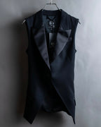 "MCQ Alexander McQueen" Flared silhouette cutting design tailored gilet