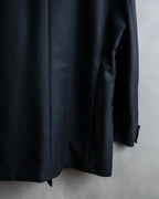 "Vintage shawl collar smoking jacket"