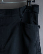 "JEAN PAUL GAULTIER MAILLE FEMME" Side panel design flared skirt