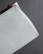 "YVES SAINT LAURENT" Clasp design chain shoulder patent leather bag
