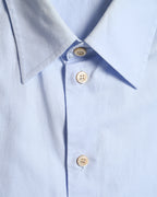 GUCCI (uniform)/ Gucci Staff Uniform Cotton Dress Shirt Sky Blue