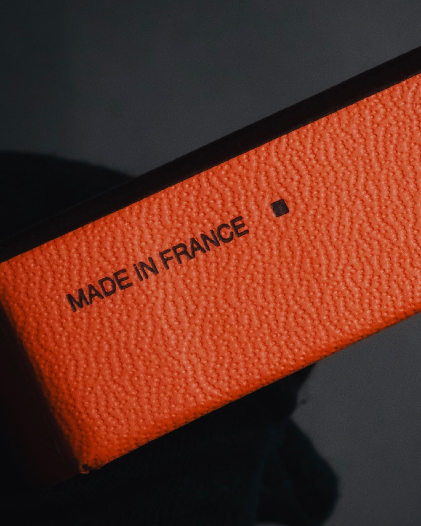 "HERMES" 90’s-00’s classic box calf gloves holder