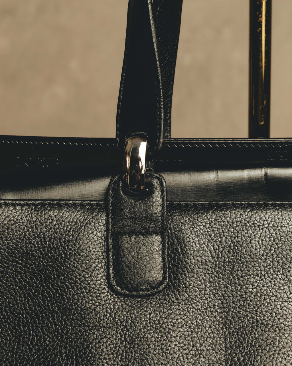 "LOEWE" 90's-00's Classic leather tote bag