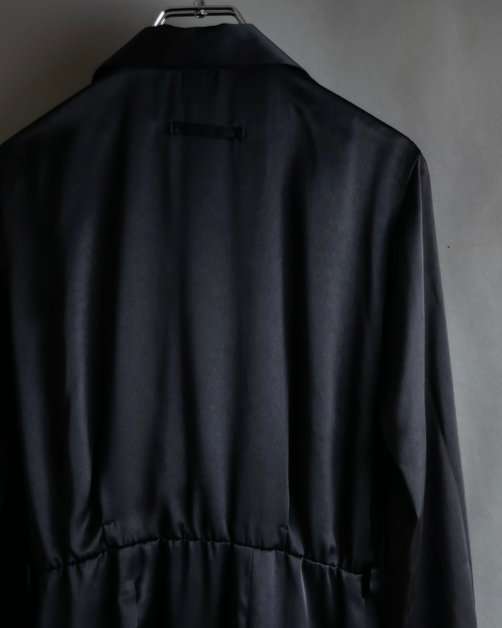 "JEAN PAUL GAULTIER" Beautiful glossy shirt dress