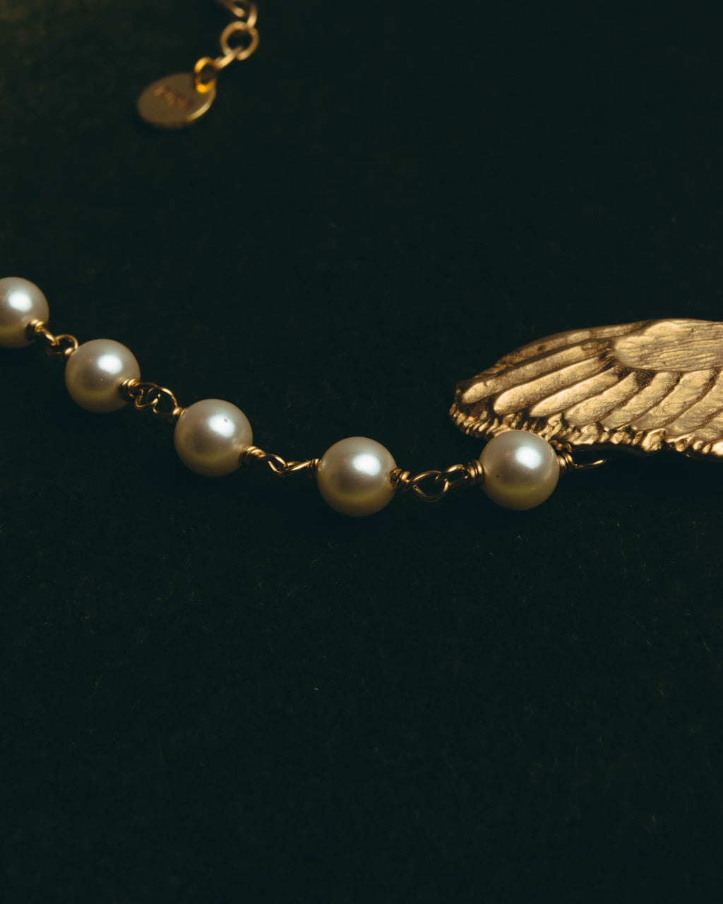 -SPECIAL- “Dior” 2023-24’s Sculpted butterfly pearl long necklace