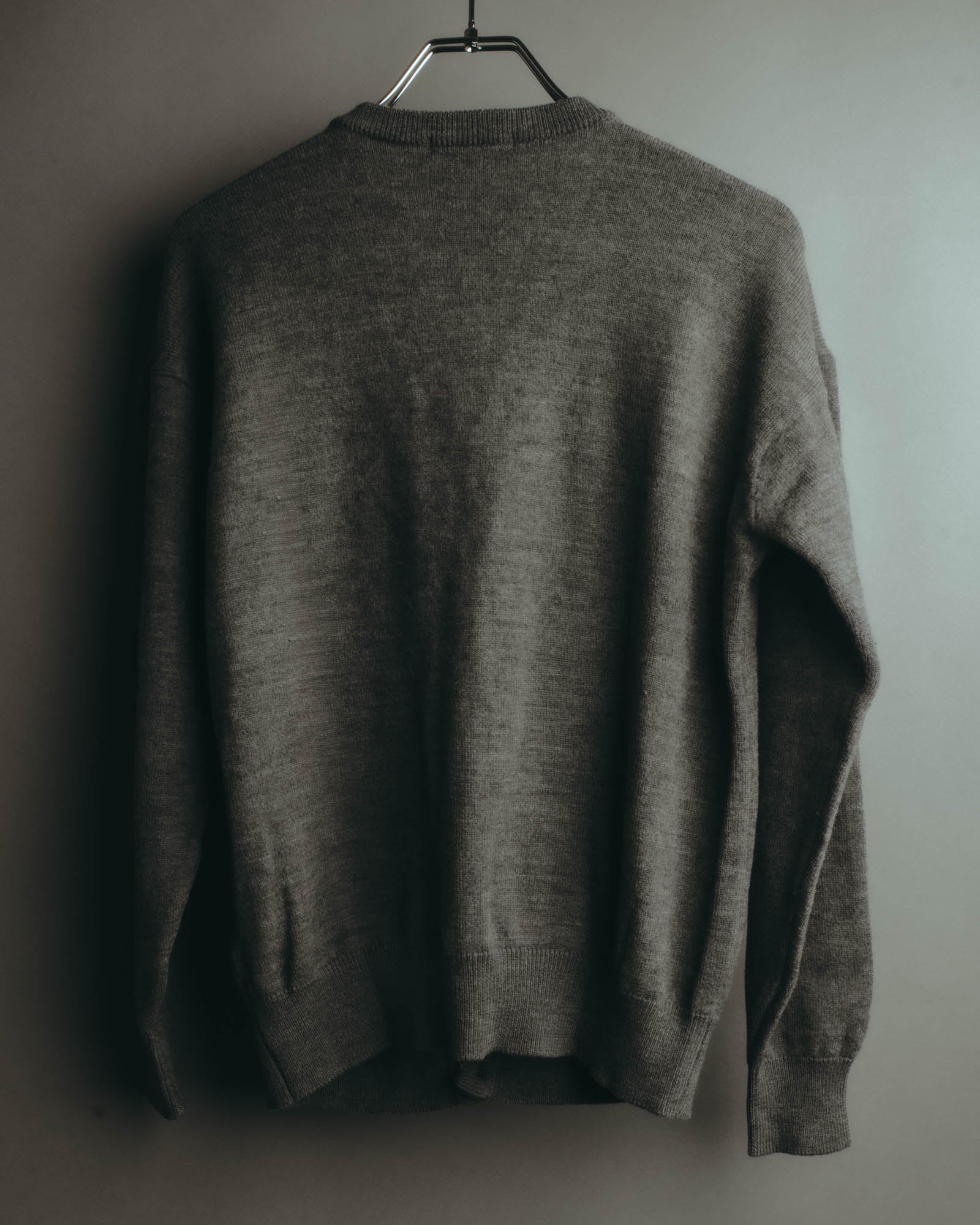 "Yves Saint Laurent" 80's-90's Relaxed wool v neck cardigan