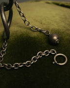 -SPECIAL- “Jean Paul Gaultier” 90’s-00’s sculptural metal ring necklace