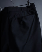 "YVES SAINT LAURENT" Strongly tailored shaped wool set up