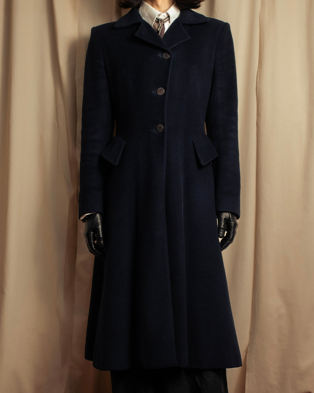 -SPECIAL- "HERMÈS Paris" 1978–1981 Atelier Prêt-à-Porter Cashmere Coat
