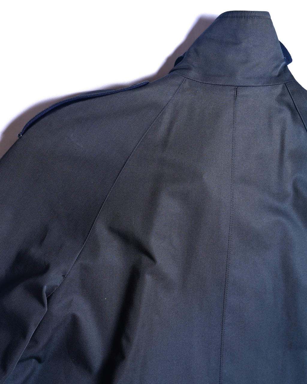 Chloe/ Beautiful A-Line Silhouette Trench Coat Navy