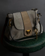 "Chloe" LEXA series 2way leather shoulder bag