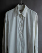 "PRADA" Oversized A-line silhouette long shirt