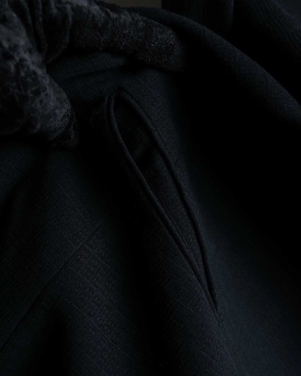 "DKNY" Asymmetrical design woven tailored jacket