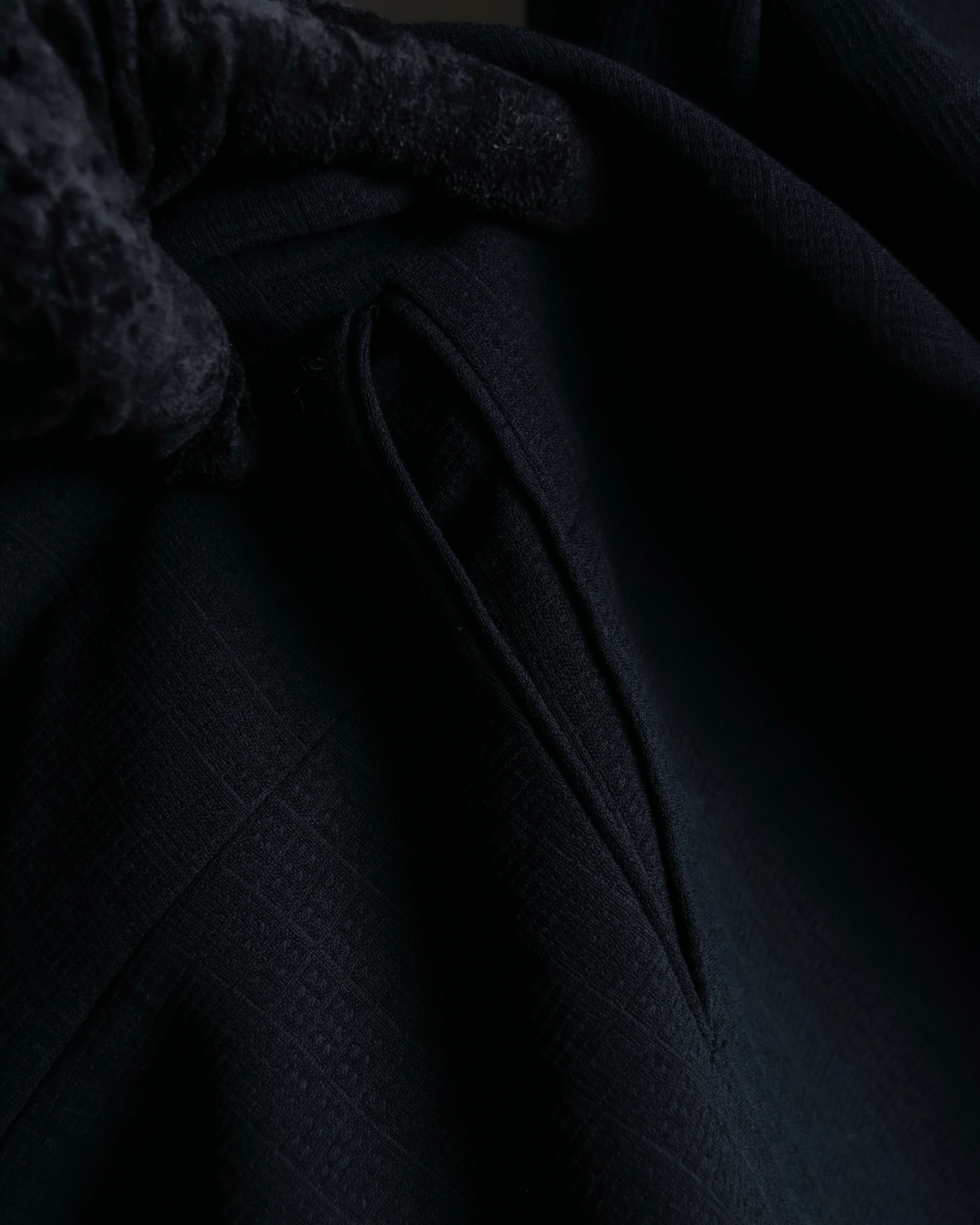 "DKNY" Asymmetrical design woven tailored jacket