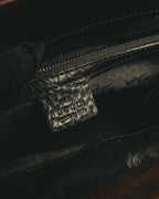 -SPECIAL- “GUCCI“ 90’s-00’s Structured frame gathered leather handbag
