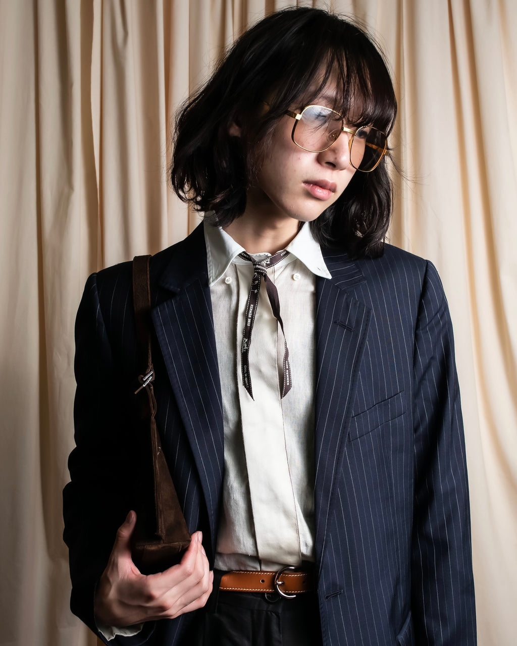 "Dolce & Gabbana" Pinstripe wool tailored jacket