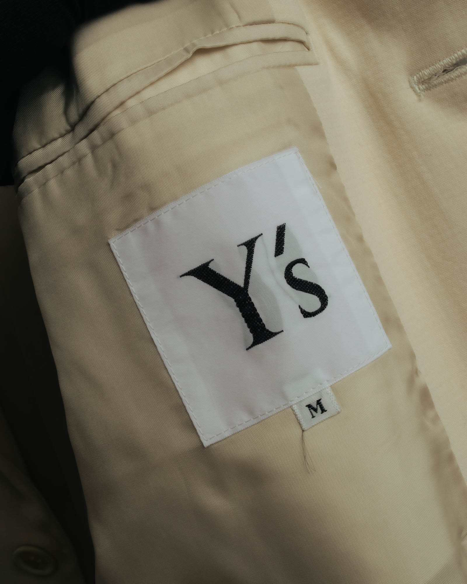 "Y's" 80's-early 90's Relaxed tailored wool skirt suit