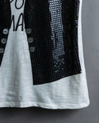 "Emporio Armani" Trompe l'oeil design T-shirt