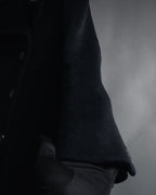 Abrigo doble botonadura estilo pea coat de los años 90-00 de "Max Mara"