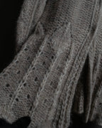 "ERMANNO SCERVINO" Three-dimensional knit long cardigan