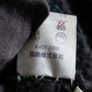 "YVES SAINT LAURENT" Ribbon design stand collar low gauge cardigan