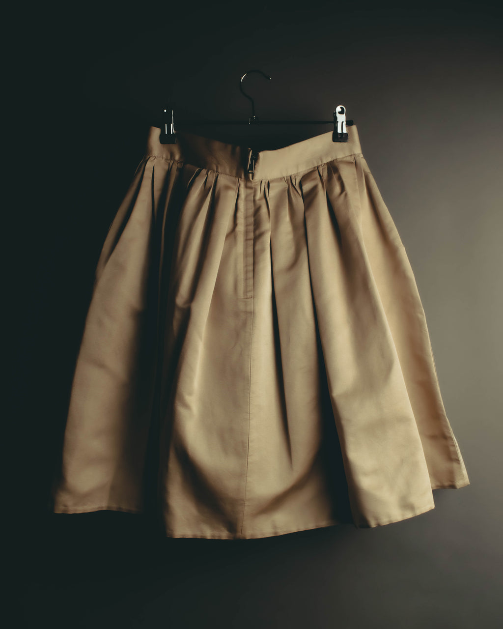 "DOLCE & GABBANA" 10's Lustrous pleated silk skirt