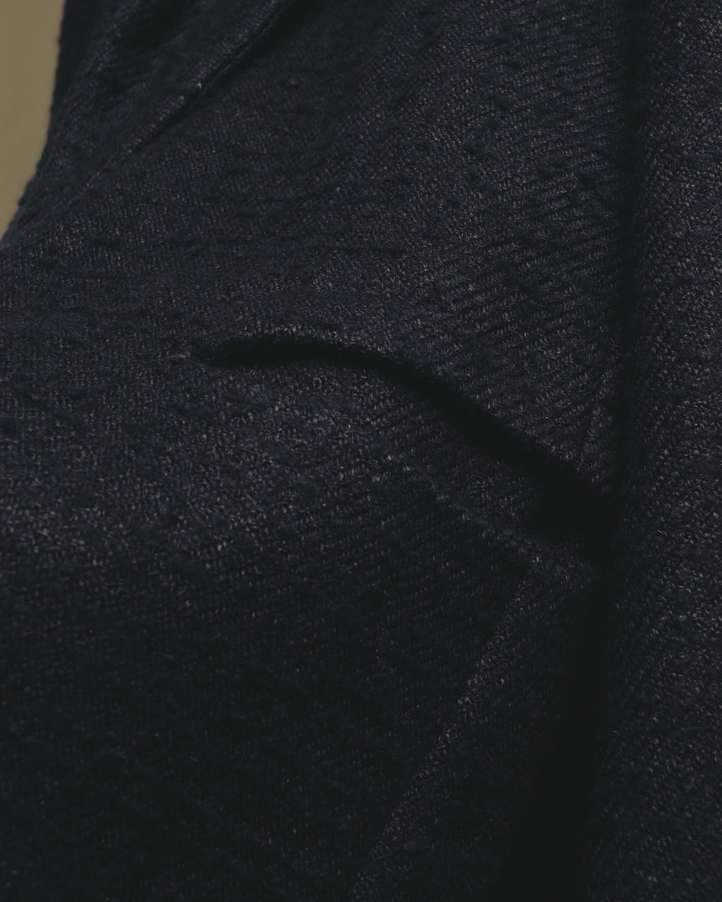 "BOTTEGA VENETA"  Late 90's-early 00's textured tailored short coat