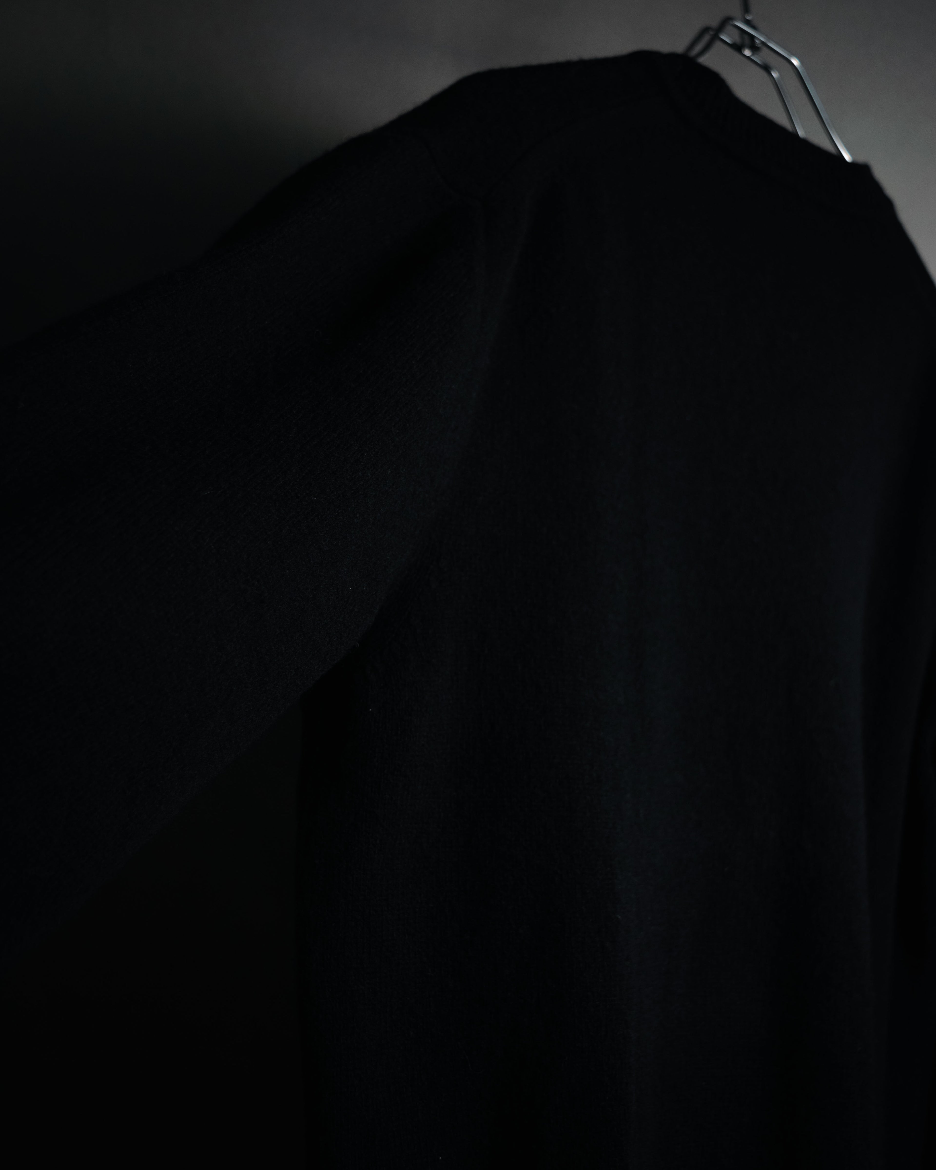 “Christian Dior MONSIEUR” 80’s-90’s Deep v-neck pure wool knit