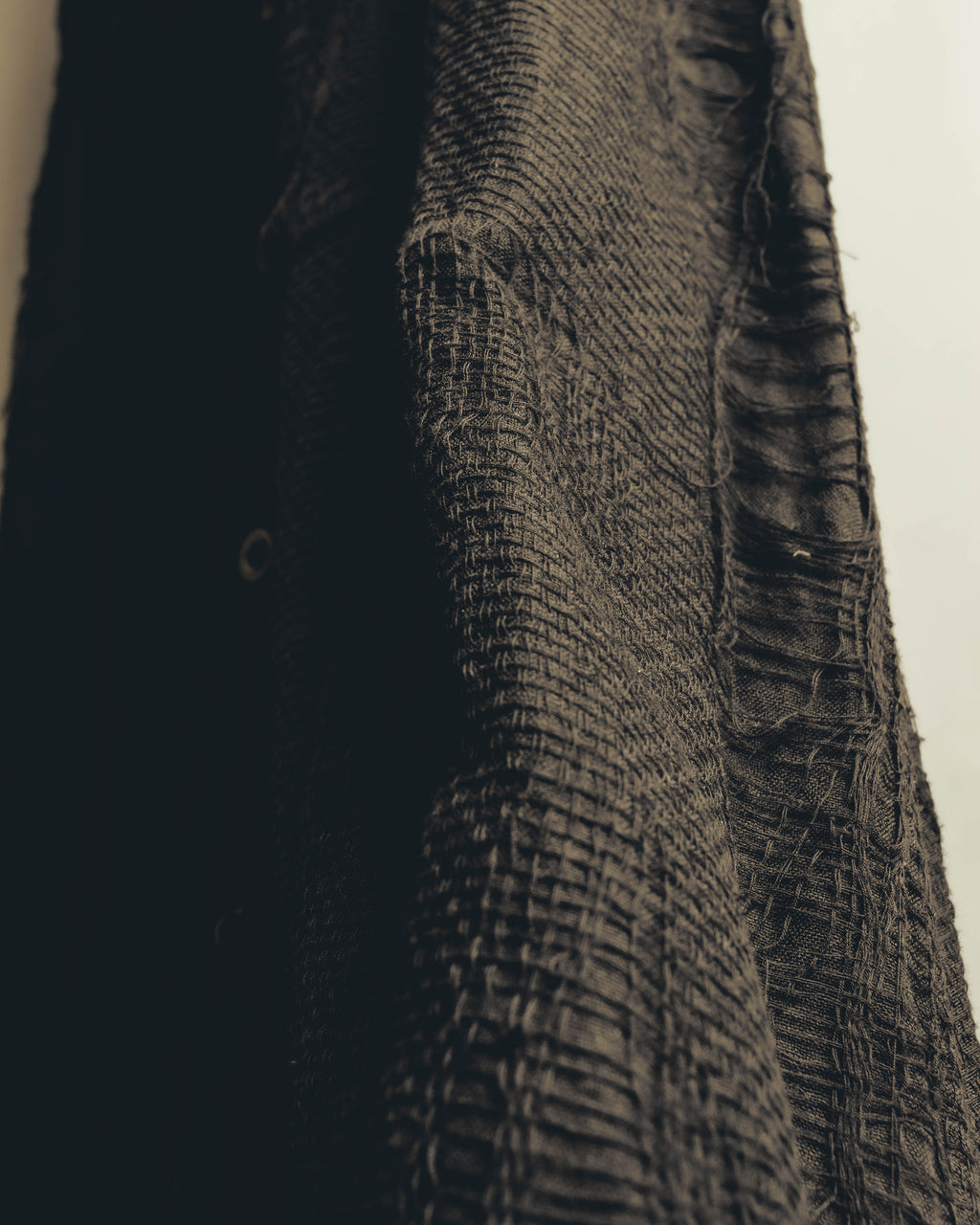 -SPECIAL- "Y's" 21SS Textured sleeveless long vest