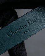 "Christian Dior" Pearl iconic design leather bracelet