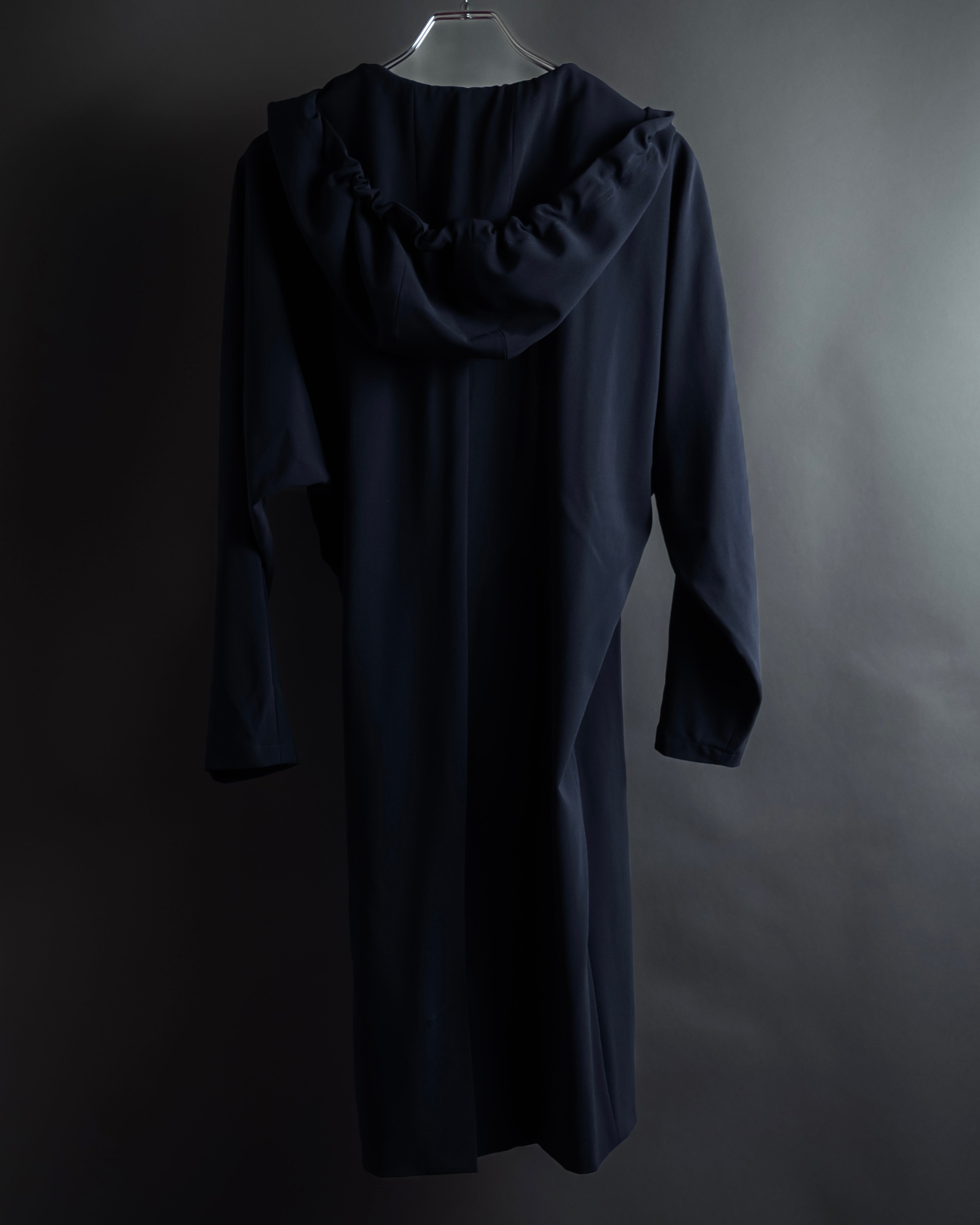 "Max Mara" Draping design hooded coat