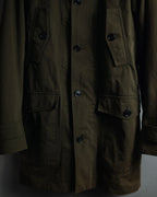 "Dior" 22AW Kim Jones design military detail hooded coat