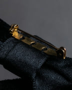 "CHANEL" 2001 Cruise Collection ribbon brooch