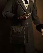 –SPECIAL– “YVES SAINT LAURENT”
2000’s Folk cutwork leather shoulder bag