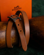 "HERMES" API Doubletour layered design belt bracelet