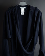 "Max Mara" Draping design hooded coat