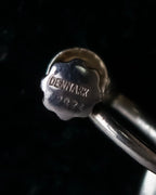 "GEORG JENSEN" Henning Koppel design sculptural silver earring