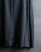 "MIHARA YASUHIRO" Hidden zip detail tailored jacket