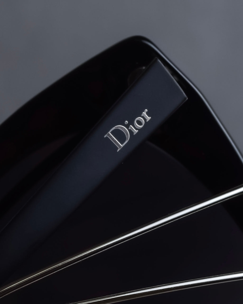 "Christian Dior" Metal frame layered cat-eye sunglasses