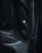 –SPECIAL– "HERMES"
00’s Velvet switchinglamb leather collar special tailored jacket