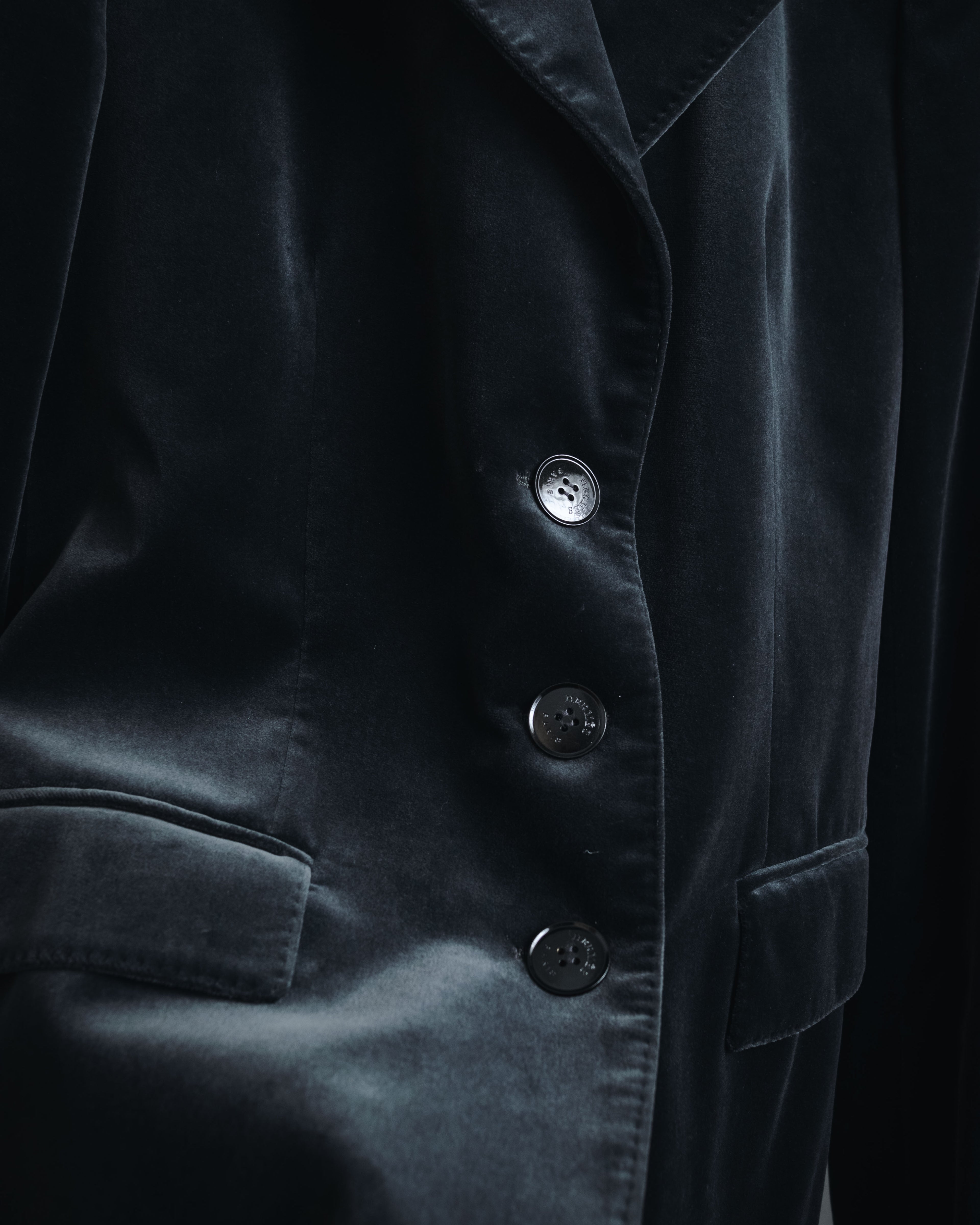 –SPECIAL– "HERMES"
00’s Velvet switchinglamb leather collar special tailored jacket