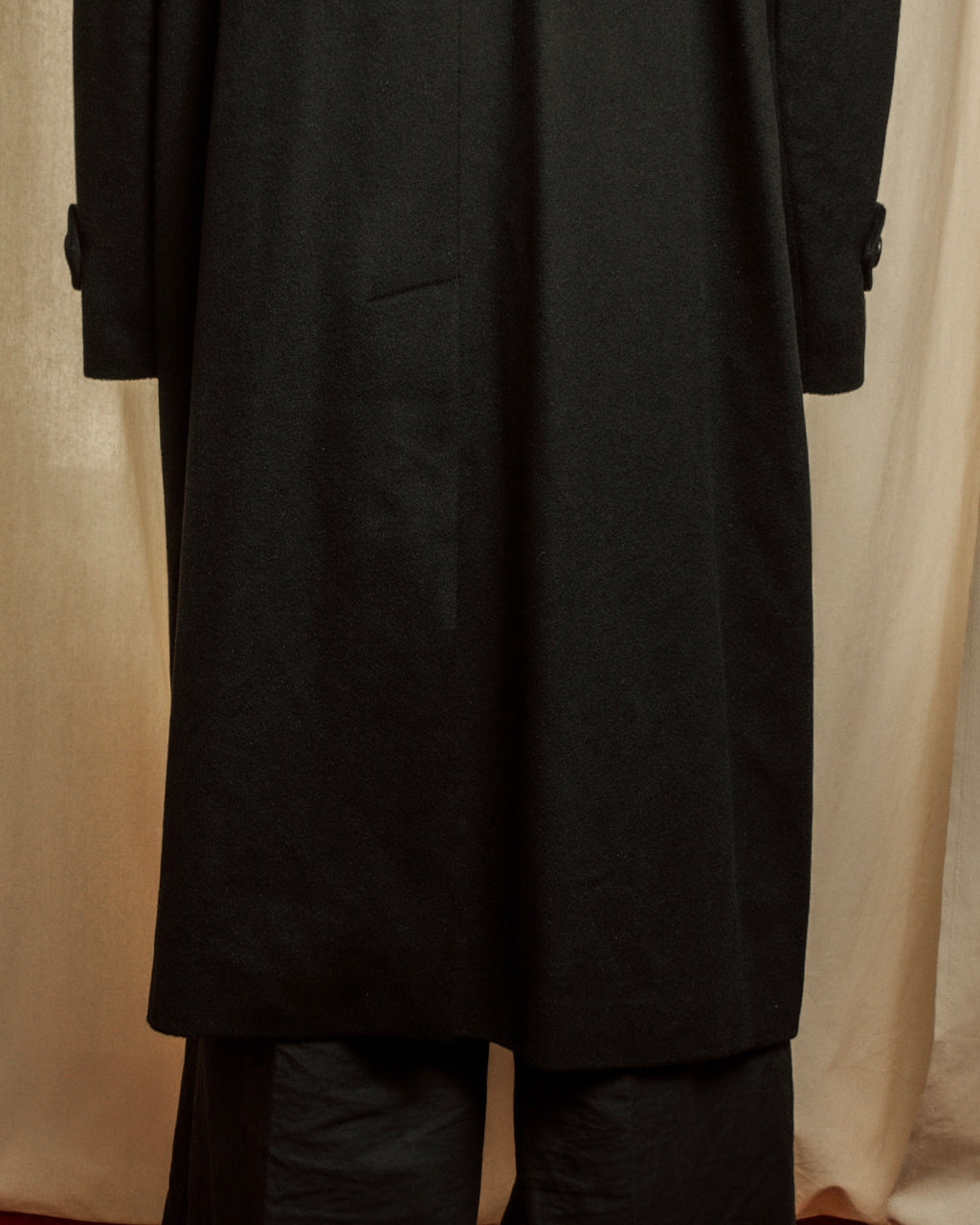 "FENDI" Manufactured in 1989 cashmere stand collar coat