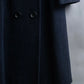 "Dolce & Gabbana" Large lapel fur shawl collar double-breasted coat