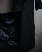 –SPECIAL– "GIORGIO ARMANI"
90’s Borgonuovo 21 pinstripe fly front long coat