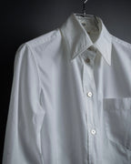 "HERMES" High-quality fine count cotton dress shirt